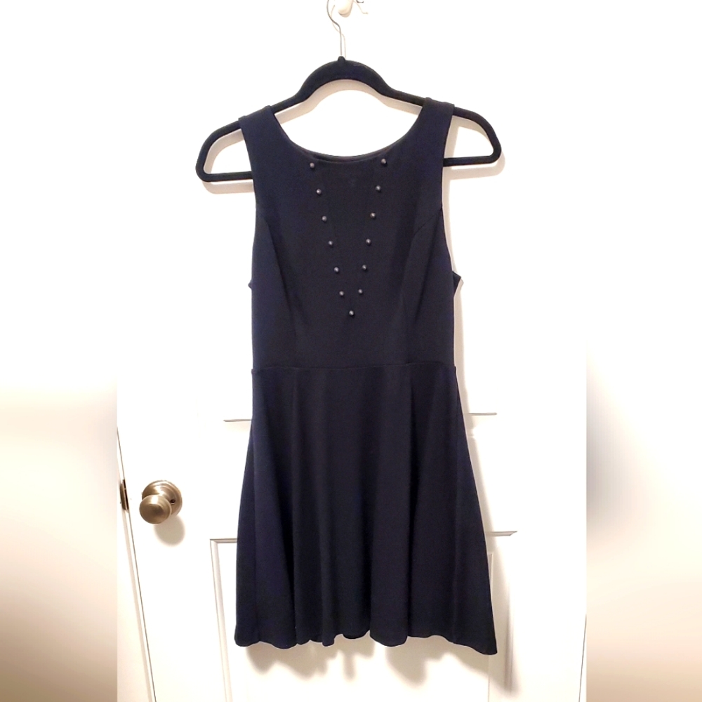2/$55 LBD hardware with deep v sheerness embellishment